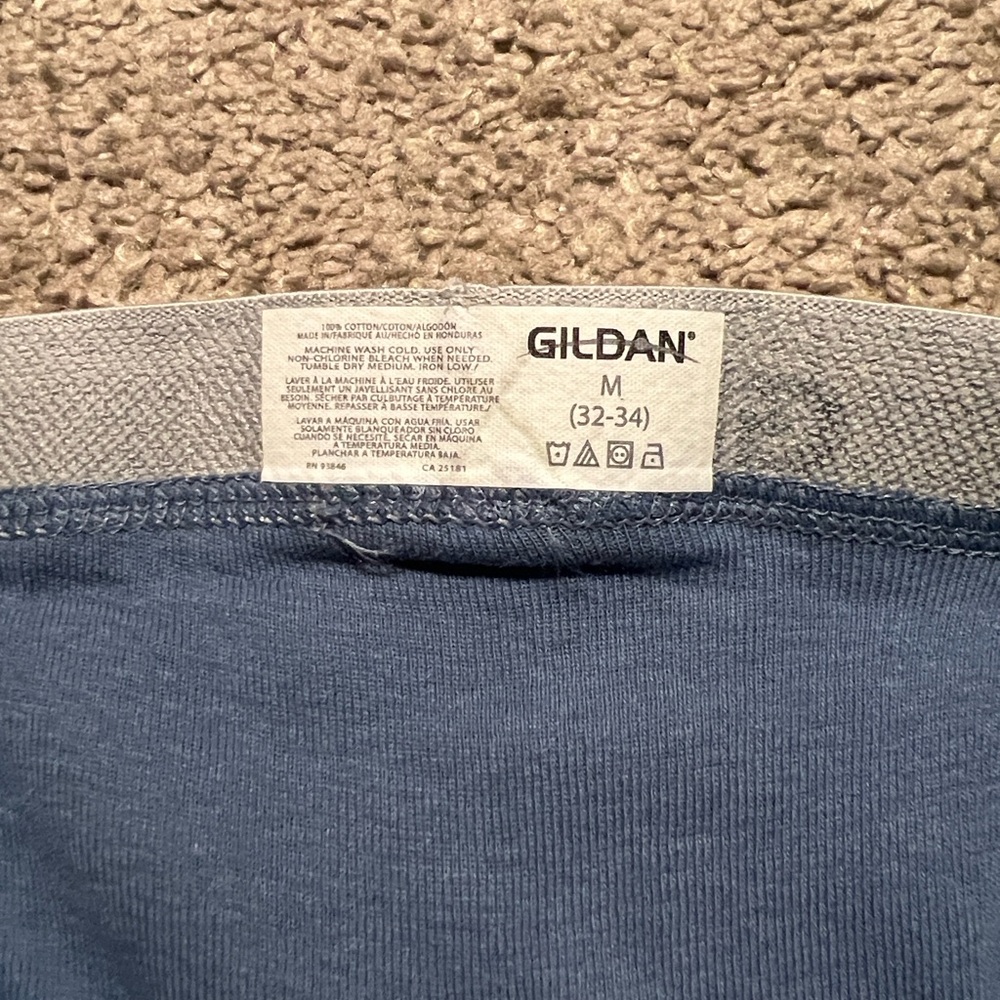 Gildan Men's Classic Blue Briefs set of 5 - Picture 4 of 4